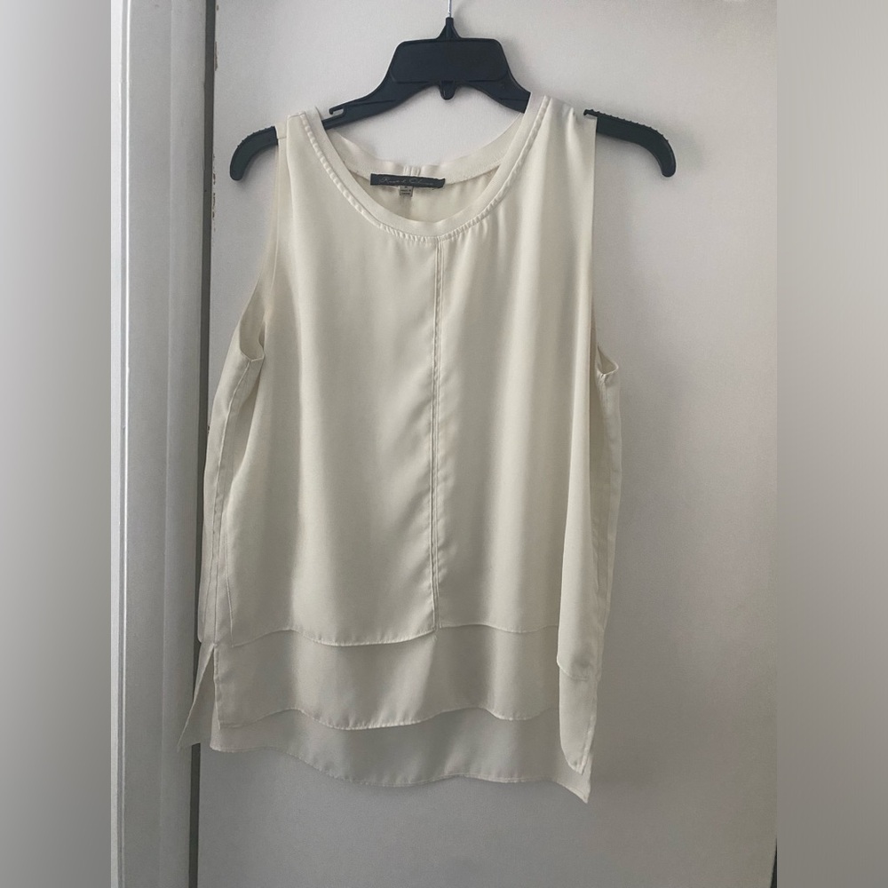 Rose & Olive flowy work blouse size M